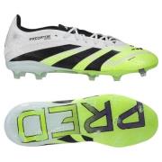 adidas Predator Elite FG Radiant Blaze - Fottøy Hvit/Svart/Lucid Sitro...