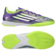 adidas F50 League IN Radiant Blaze - Lilla/Fottøy Hvit/Lucid Sitron Ba...