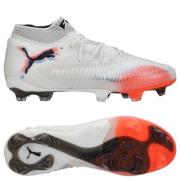 PUMA Future 8 Ultimate FG Untamed - PUMA White/PUMA Svart/Glødende rød...