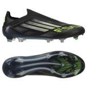adidas F50 Elite Laceless FG Electric Stealth - Svart/Metall/Lucid Sit...