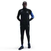 Chelsea Treningsjakke Dri-FIT Strike 3. - Svart/Blå/Sølv
