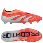 adidas Predator Elite Laceless FG  Blaze - Oransje/Fottøy Hvit/Oransje