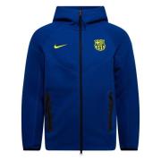 Barcelona Treningsjakke Tech Fleece FZ Windrunner 4. - Blå/Gul