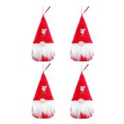 Liverpool Christmas Decoration 4-PK - rød/Hvit