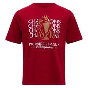 Liverpool T-skjorte Champions Trophy - Svart/Gull Barn