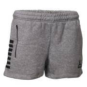 Select Sweatshorts Oxford - Grå Kvinner