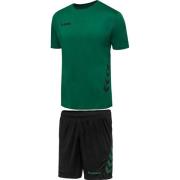 Hummel Promo Duo Fotball Sett - Grønn/Svart Barn