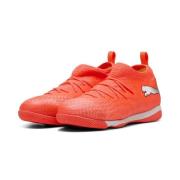 PUMA Future 9 Match Mid + IT Unleashed - Glødende rød/PUMA White/PUMA ...