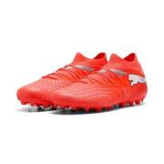 PUMA Future 9 Match MG Unleashed - Glødende rød/PUMA White/PUMA Svart/...