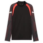 PUMA Treningsskjorte IndividualFINAL 1/4 glidelås - PUMA Svart/Glødend...