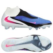 Nike Phantom 6 Elite High Cut FG Attack - Blå/Rosa/Hvit