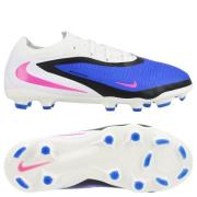 Nike Phantom 6 Pro Low Cut MG Attack - Blå/Rosa/Hvit Barn