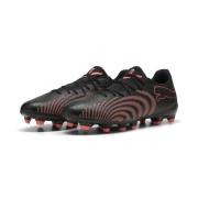 PUMA Future 9 Play FG/AG Eclipse - PUMA Svart/Glødende rød/Strong Gray
