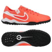 Nike Tiempo Legend 10 Academy TF Mad Energy - Varm lava/Hvit