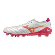 Mizuno Morelia Neo IV Beta Made in Japan FG Blazing Flair - Hvit/Rosa/...