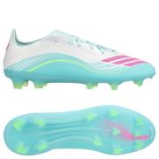 adidas F50 Messi Pro FG Aurora Radiante - Fottøy Hvit/Lucid Pink/Flash...