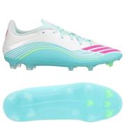 adidas F50 Messi League FG/AG Aurora Radiante - Fottøy Hvit/Lucid Pink...
