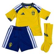 Sverige Hjemmedrakt 2025/26 Mini-Kit Barn