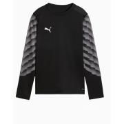 teamLIGA26 GK Jersey LS PUMA Black-PUMA White-Flat Medium Gray