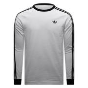 adidas Originals T-skjorte 3-Stripes - Hvit Langermet
