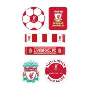 Liverpool Klistermerker Sett - rød