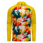 Senegal Treningsskjorte Pre Match 1/4 glidelås World Cup 2026 - Gul/Gr...