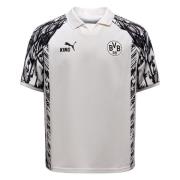 Dortmund Fotballdrakt King Retro - Varm Hvit/PUMA Svart
