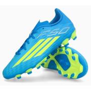 adidas F50 League MG Ice Cold Precision - Lucid Ray Blue/Gul/Light Uti...