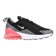 Nike Sneaker Air Max 270 - Svart/Metallisk sølv/Grå/Rosa Barn