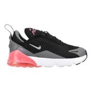 Nike Sneaker Air Max 270 - Svart/Metallisk sølv/Grå/Rosa Barn
